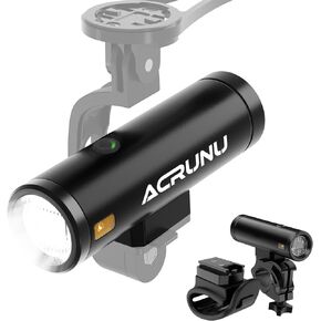 Real 2600 Lumens Bike Lights, Rechargeable Bike Lights for Night Riding, 4500mAh Super Bright LED Bicycle Lights Front Compatible with Garmin/GoPro Mount, Waterproof Bike Headlight