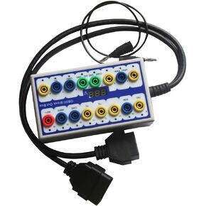OBDII Diagnosis Scan Tool Protocol Detector ＆ Break Out Box OBD Diagnostic Tool OBD line Signal Text car Fault Diagnostic Tool