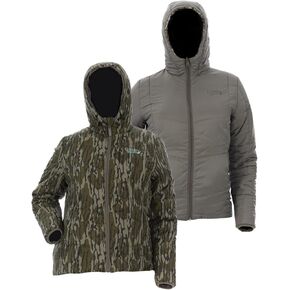 DOING SOMETHING GREAT Womens Reversible Puffer Jacket