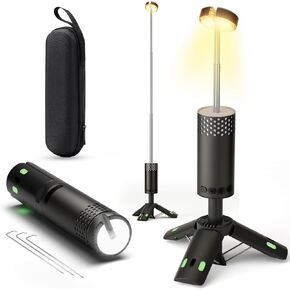 Camping Light Telescopic,Collapsible10000mAh Rechargeable Camping Light,Lantern Build in Magnetic,Portable Tent Lights for Outside,IP65 Waterproof for Outdoor,Flash Light ,Emergency,Car Repairing in Saudi Arabia