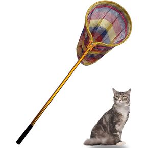 Animal Catch Pole Control Tool Net,Multi-Functional Catcher Net for Dog,Cat,Rabbit,Chicken,Duck,Goose,Fish,Bird,Raccoon and Others Poultry