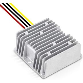 SUPERNIGHT Voltage Reducer DC 48V to 12V 30A 360W Step Down Converter, IP68 Waterproof Voltage Regulator, Voltage Reducer 48V to 12V Golf Cart Club Car forklifts (DC48V to 12V 30A)