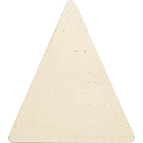 Pack of 3 Wood Triangular Wreath Board Frame for Making Deco Mesh Christmas Tree Halloween Door Wreath