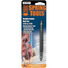 Spring Tools SpringTools 32R12-1 1/32 to 2/32-Inch Combination Nail Set