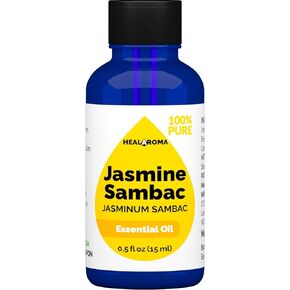 Jasmine Sambac Essential Oil 15 ml - 0.5 oz - Pure & Natural