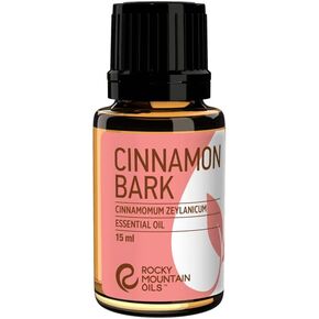 Rocky Mountain Oils Cinnamon Bark Essential Oil - Aromatherapy Essential Oils for Diffuser, Topical, and Home - 15ml