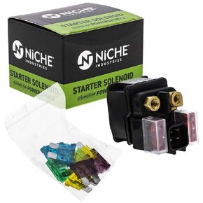 NICHE Starter Solenoid Relay Switch for Suzuki 31800-21E20 SV650S SV650 Katana 600 750 Yamaha WR450F 31800-47E00