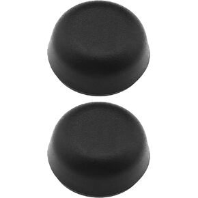 The Lord of the Tools 1 Pair Front Windshield Wiper Nut Cover Cap Left & Right Compatible with Model 3/Y/S 1106610-00-A Plastic Black Automotive Parts