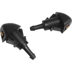 86636AJ10B Premium Adjustable Windshield Washer Nozzles Assembly for Subaru 2009-2019 Select Models, Direct Replacement Front Hood Wiper Fluid Nozzle Spray Jet P/N 86636FJ040, 86636FJ030, 86636AL00A