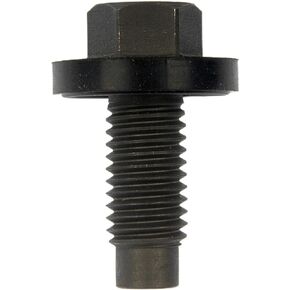 Dorman 65385 Oil Drain Plug Pilot Point W/Gasket M12-1.75, Head Size 15Mm Compatible with Select Models , Black