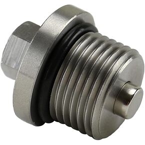VOTEX - Made in USA - DP019 Stainless Steel Rear Transmission Neodymium Magnetic Oil Fill/Drain Plug fits Polaris General/RZR/Ranger/Scrambler/Sportsman Models - Part Numbers 3234756/3234755