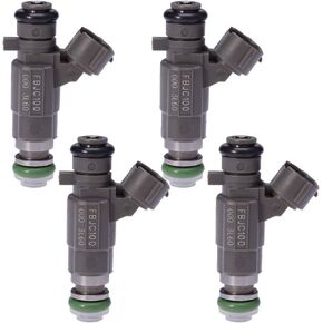 4PCS Fuel Injectors Replacement for Nissan Altima Sentra 2.5L 2002-2006 195500-4390