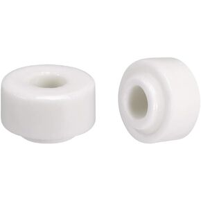 uxcell 10pcs Ceramic Insulator Bead 6mm X 16mm Round Shaped Insulation Bead for Heat Shrink Tubing Heating Wire