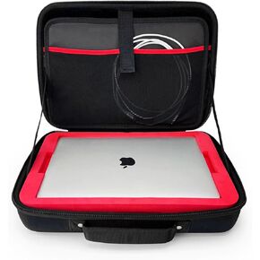 Analog Cases 16" MacBook Pro Hard Shell Case, Compatible with 2020-2024 M1 / M2/ M3 16-Inch MacBook Pro Laptop, Shock Absorbent Padded Hardshell Case