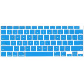 Se7enline Compatible with MacBook Air Keyboard Cover 2018/2019/2020/2021/2022/2023/2024 for MacBook Air 13-Inch Touch ID with Retina Display M1 A2337/A2179 US Layout, Gold