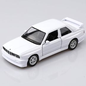 مقياس 1/36 1987 BMW M3 Diecast نموذج سيارات، سيارات التراجع BMW E30 سيارات لعبة، سيارات هدايا للأولاد والبنات