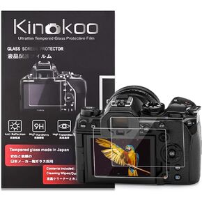 واقي شاشة kinokoo لكاميرا Olympus Tough TG-7/TG-6/TG-5/TG-4/TG-3 - 0.25 مم صلابة 9H Olympus Tough TG-7 TG-6 TG-5 TG-4 TG-3 زجاج مقسى فيلم - خالي من الفقاعات / مضاد للخدش (عبوتان)