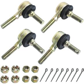 10mm 0.39" Left and Right Hand Tie Rod End Ball Joint for 50cc 70cc 90cc 110cc 125cc Tao Tao Coolster Baja 150ss Kazuma Apollo Roketa SunL Kymco Chinese Four Wheeler ATV Quad Go Kart Heavy Duty