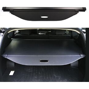 Cargo Cover for Hyundai Santa Fe Accessories 2019 2020 2021 2022 2023 Black Trunk Shade Luggage Security Cover