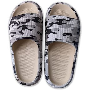 Cloud Slippers for Women and Men, Unisex Pillow Slippers, Anti-Slip Shower Sandals, Extremely Comfortable Platform Shoes, Ultra Thick Cushion Sole, Indoor and Outdoor Slides