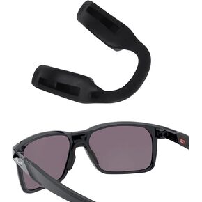 وسادات أنف بديلة لنظارات Oakley OX8028 OX8032 OX8052 OX8153 OX8154 OX8157 OX8161 OX8169F OX8170 OX8171 OX8173 OX8174F OX8175، مقاس قياسي أسود