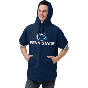 FOCO Men's Team Logo Short Sleeve Fashion Top Hoodie