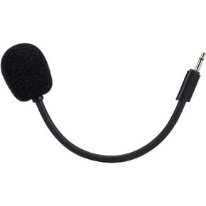 Replacement Game Mic for JBL Quantum 100 (Q100) Gaming Headset on PC/Xbox/PS/Switch/MAC, 2.5mm Detachable Boom Microphone