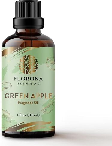 Florona Green Apple Premium Quality Fragrance Oil - 1 fl oz for Soap Making, Candle Making, Diffuser Aromatherapy in Kuwait