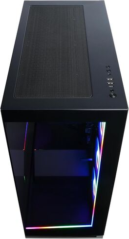 كمبيوتر CyberPowerPC Gamer Supreme Liquid Cool للألعاب، AMD Ryzen 7 8700G 4.2 جيجا هرتز، GeForce RTX 4060 Ti 16 جيجا، 32 جيجا DDR5، 2 تيرابايت PCIe Gen4 SSD، جاهز للواي فاي ونظام التشغيل Windows 11 Home (SLCAI9000A) in Kuwait