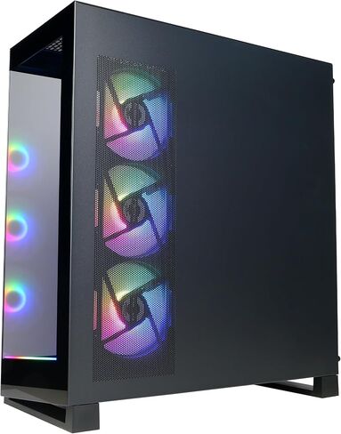 كمبيوتر CyberPowerPC Gamer Supreme Liquid Cool للألعاب، AMD Ryzen 7 8700G 4.2 جيجا هرتز، GeForce RTX 4060 Ti 16 جيجا، 32 جيجا DDR5، 2 تيرابايت PCIe Gen4 SSD، جاهز للواي فاي ونظام التشغيل Windows 11 Home (SLCAI9000A) in Kuwait