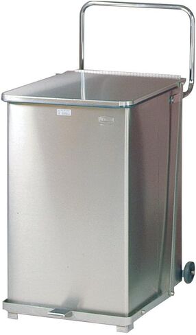 Rubbermaid Commercial Products Defenders Step-On Trash Can with Plastic Liner, 6.5-Gallon, White, Good with Infectious Waste in Doctors Office/Hospital/Medical/Healthcare Facilities in Saudi Arabia