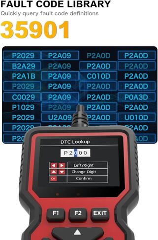 ماسح ضوئي V519 للسيارة Obd2 أداة تشخيص أخطاء السيارة متعددة الوظائف أداة تشخيصية قارئ رمز فحص تلقائي للمحرك Obdii Eobd CAN in Kuwait