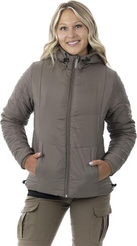 DOING SOMETHING GREAT Womens Reversible Puffer Jacket in Kuwait