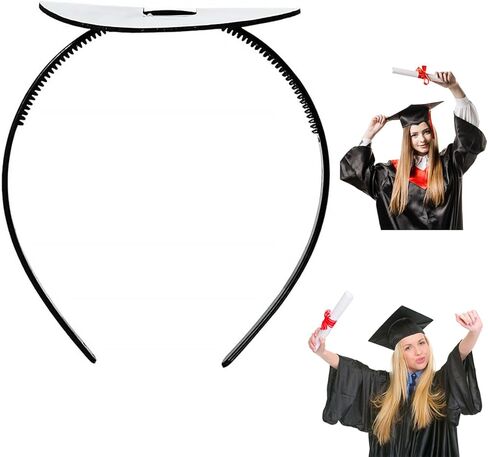 3 عبوات من عصابة رأس قبعة التخرج لتأمين قبعة التخرج الخاصة بك، وإدخال قبعة التخرج، وإكسسوارات القبعة للخريجين والطلاب والنساء (قبعة التخرج غير متضمنة) in Kuwait