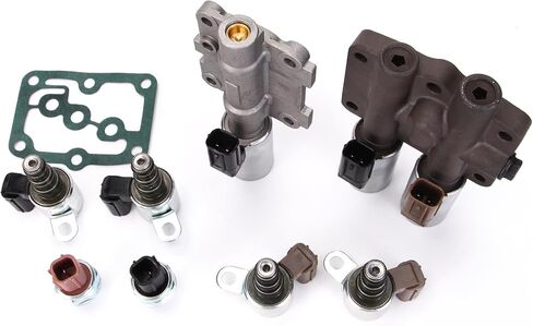 28250-P6H-024 طقم الملف اللولبي ناقل الحركة متوافق مع Accord Odyssey Pilot TL CL MDX 1997-2006 استبدل 28250-P7W-003 28400-P6H-013 28500-P6H-013 in Kuwait