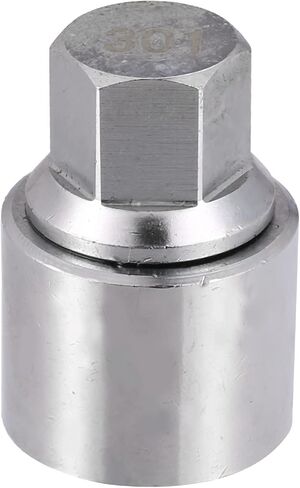 ACROPIX Car 301 Wheel Lug Nut Removal Key Fit for Mercedes-Benz - Pack of 1 Silver Tone in Saudi Arabia