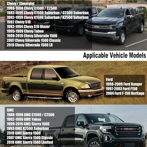 410520 طقم تعليق تكبل خلفي 2 بوصة متوافق مع 1988-1998 Chevy & GMC C1500/C2500 1988-2019 Silverado Sierra 1500 in Kuwait