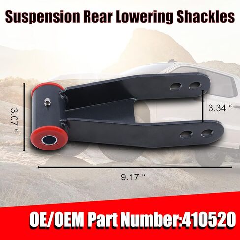410520 طقم تعليق تكبل خلفي 2 بوصة متوافق مع 1988-1998 Chevy & GMC C1500/C2500 1988-2019 Silverado Sierra 1500 in Kuwait