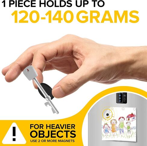 Magnetic Dots - Self Adhesive Magnet Dots (0.8" x 0.8") - Peel & Stick Magnetic Circles - Industrial Flexible Sticky Magnets - Sheets is Alternative, Stickers, Strip and Magnetic Tape (120 Pcs) in Kuwait