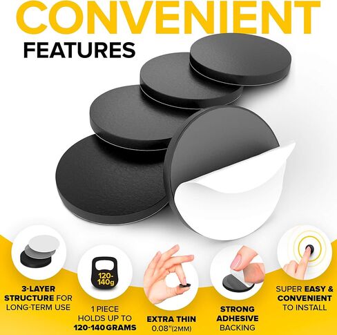 Magnetic Dots - Self Adhesive Magnet Dots (0.8" x 0.8") - Peel & Stick Magnetic Circles - Industrial Flexible Sticky Magnets - Sheets is Alternative, Stickers, Strip and Magnetic Tape (120 Pcs) in Kuwait