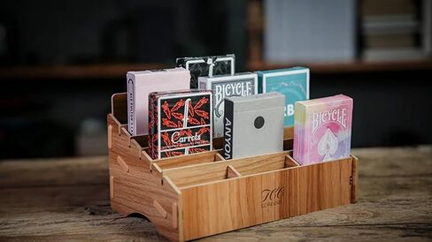 عرض بطاقات اللعب الخشبية MJM (صغيرة - 18 طابقًا) من TCC in Kuwait