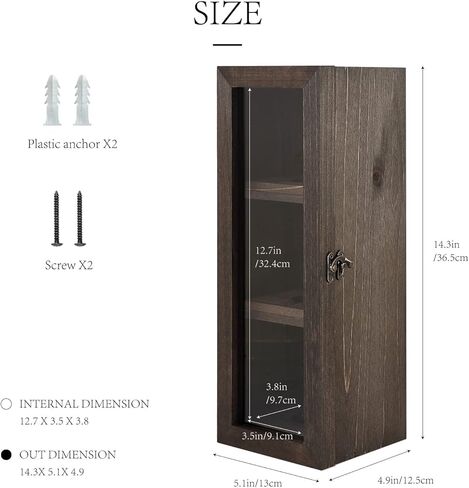 Freezing point 9" Baseball 12" Softball Display Case for Balls Homerun Shadow Box Frame Wall Mount Small Stand Holder Cubes Memorabilia Clear Sport Collectibles Single Gifts for Boys Brown in Kuwait