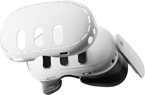 غلاف غلاف VR لملحقات سماعات الرأس Meta Quest 3، واقي سماعة الرأس VR لسماعات Oculus Quest 3 VR (مادة ABS شفافة) in Kuwait