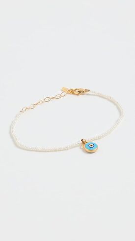 Chan Luu Women's 18k Gold Plated Evil Eye Bracelet in Saudi Arabia