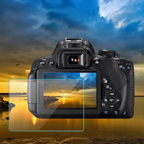 حافظة كاميرا Pocoukate لكاميرا Canon EOS M50 Mark II/ M50 غطاء حافظة من السيليكون مع واقي شاشة M50/M50 Mark II in Kuwait