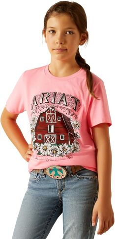 Ariat Girls Floral Farm T-Shirt in Saudi Arabia