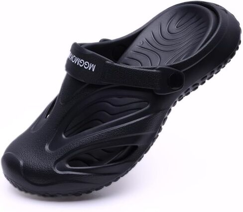 MGGMOKAY Unisex Mules Clogs Sandals Garden Shoes Beach Slippers with Removable Cushion Footbed in Saudi Arabia