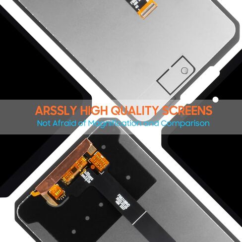 مجموعة استبدال شاشة Oukitel WP19 لشاشة Oukitel WP17 LCD مقاس 6.78 بوصة محول رقمي لشاشة تعمل باللمس أجزاء إصلاح زجاجية مع أدوات (أسود) in Saudi Arabia