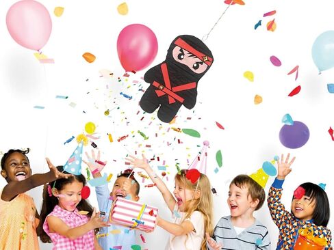 Ninja Pinata Black Ninja Birthday Party Decor with Karte Ninja Theme Unleash Birthday Party Decor in Kuwait