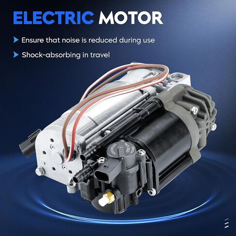 مضخة ضاغط تعليق هوائي مع مرحل مناسب لـ BWM 535i GT 550i GT 760Li 740i 740Li Alpina B7L 750i ActiveHybrid 7 Alpina B7 750Li، استبدال 37206784137 37206789165 in Saudi Arabia
